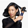 Маша за коса Dyson 107163-01 HS08 Airwrap i.d.™ T1/T2 PBu/RCo Straight + Wavy, 1300W, 13.5 l/s, Автоматично къдрене, Йонизиране, 3 скорости, 3 температури, Bluetooth, Пруско син/меден цвят