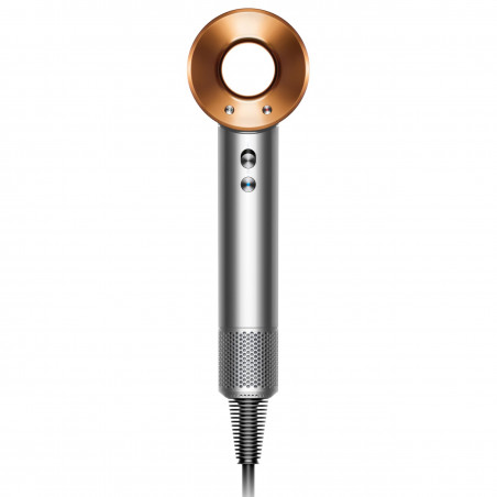 Сешоар Dyson Supersonic Origin HD07 Ni/Cop 107830-01, 1600W, 3 скорости, 4 темп, 110 000 об/мин, Йонизация, Air Multiplier, Никел/меден цвят