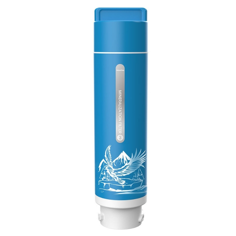 Минерализационен филтър за NatureFlow Y6 Ultra, Повишава алкалността, Отстранява тежки замърсители, Син
