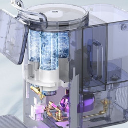 Филтър Pre-RO за NatureFlow F4 Ultra, Обратна осмоза, Предварителна филтрация, Активен въглен, PP памук, NSF 42, Без BPA, Бял