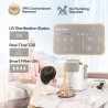 Филтър Pre-RO за NatureFlow F4 Ultra, Обратна осмоза, Предварителна филтрация, Активен въглен, PP памук, NSF 42, Без BPA, Бял