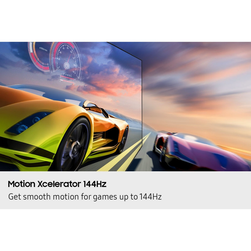 Телевизор Samsung QE75QN70FAUXXH, 75'', 190 см, 3840x2160 UHD 4K, QLED Mini-LED, Клас D, VRR 144 Hz, Smart TV, HDR10+, Samsung Vision AI, eARC, Черен
