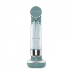 Машина за сода SMEG Collezione SKC01EGM, 800 мл, CO2, Предпазен клапан, Тавичка за отцеждане, Ръчна, Зелен