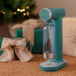 Машина за сода SMEG Collezione SKC01EGM, 800 мл, CO2, Предпазен клапан, Тавичка за отцеждане, Ръчна, Зелен