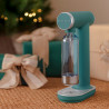 Машина за сода SMEG Collezione SKC01EGM, 800 мл, CO2, Предпазен клапан, Тавичка за отцеждане, Ръчна, Зелен