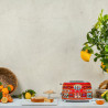 Тостер за хляб SMEG Dolce & Gabbana Sicily is my Love! TSF01DGEU, 950W, 2 филии, 6 нива, Тавичка за трохи, Вграден кабел, Неръждаема стомана, Многоцветен