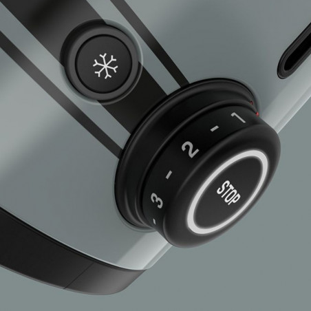 Тостер за хляб SMEG 50's Style Porsche TSF01PSGEU, 950W, 2 филии, 6 нива, Тавичка за трохи, Вграден кабел, Неръждаема стомана, Зелен