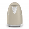 Електрическа кана SMEG KLF03MLMEU, 2400 W, 1.7 л, 360° основа, Матово покритие, Лунна светлина