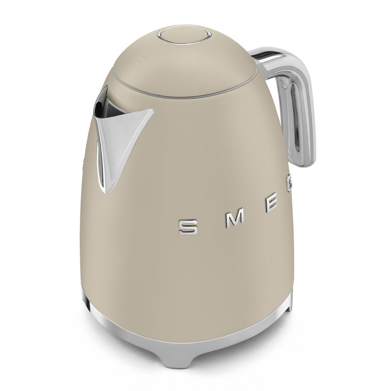 Електрическа кана SMEG KLF03MLMEU, 2400 W, 1.7 л, 360° основа, Матово покритие, Лунна светлина