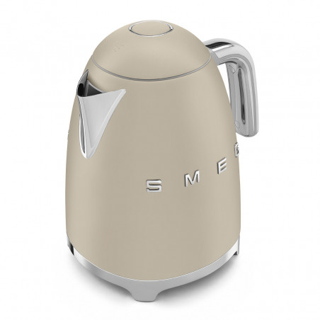 Електрическа кана SMEG KLF03MLMEU, 2400 W, 1.7 л, 360° основа, Матово покритие, Лунна светлина