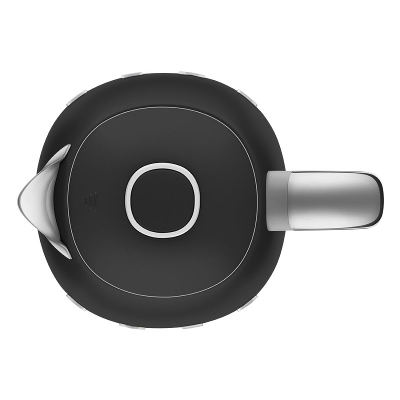 Електрическа кана SMEG KLF03BLMEU, 2400 W, 1.7 л, 360° основа, Матово покритие, Черен