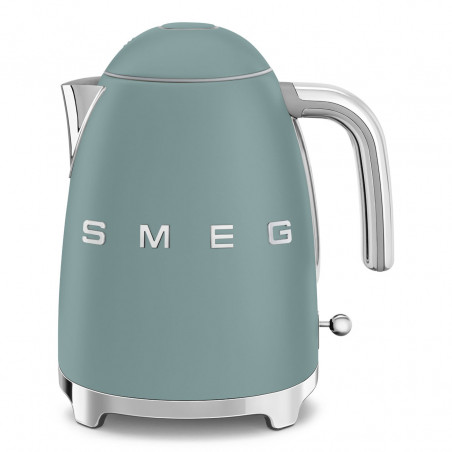 Електрическа кана SMEG KLF03EGMEU, 2400 W, 1.7 л, 360° основа, Матово покритие, Изумрудено зелено