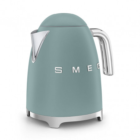 Електрическа кана SMEG KLF03EGMEU, 2400 W, 1.7 л, 360° основа, Матово покритие, Изумрудено зелено