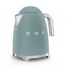 Електрическа кана SMEG KLF03EGMEU, 2400 W, 1.7 л, 360° основа, Матово покритие, Изумрудено зелено