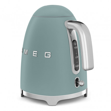 Електрическа кана SMEG KLF03EGMEU, 2400 W, 1.7 л, 360° основа, Матово покритие, Изумрудено зелено