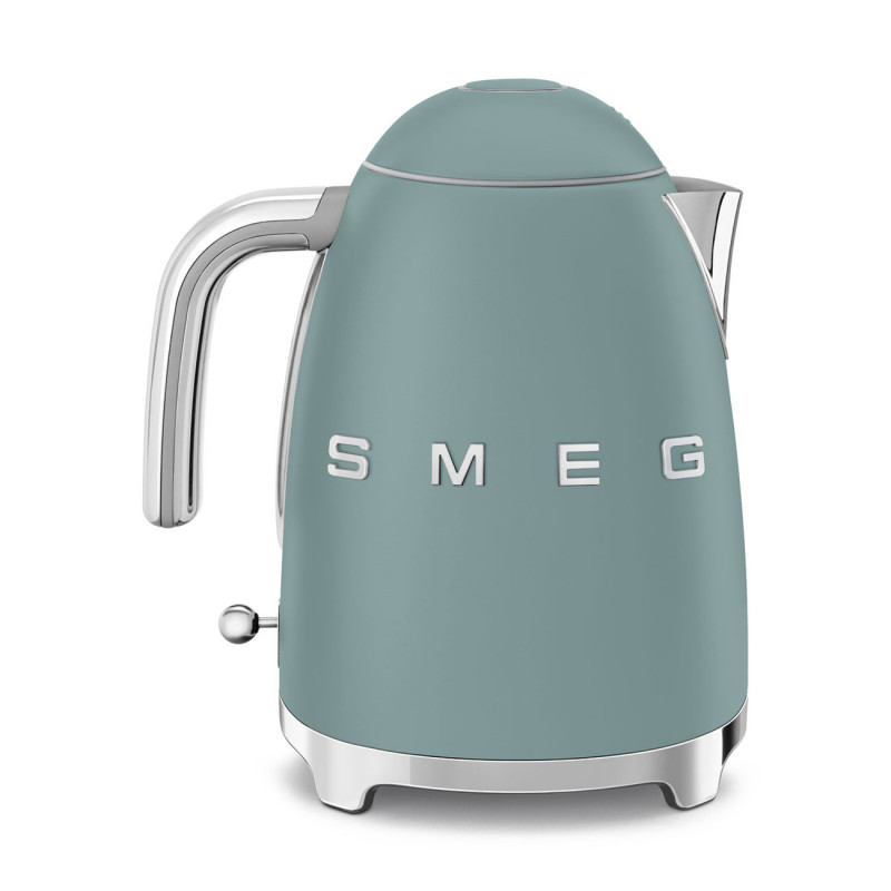 Електрическа кана SMEG KLF03EGMEU, 2400 W, 1.7 л, 360° основа, Матово покритие, Изумрудено зелено