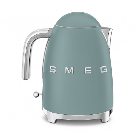 Електрическа кана SMEG KLF03EGMEU, 2400 W, 1.7 л, 360° основа, Матово покритие, Изумрудено зелено
