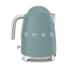 Електрическа кана SMEG KLF03EGMEU, 2400 W, 1.7 л, 360° основа, Матово покритие, Изумрудено зелено
