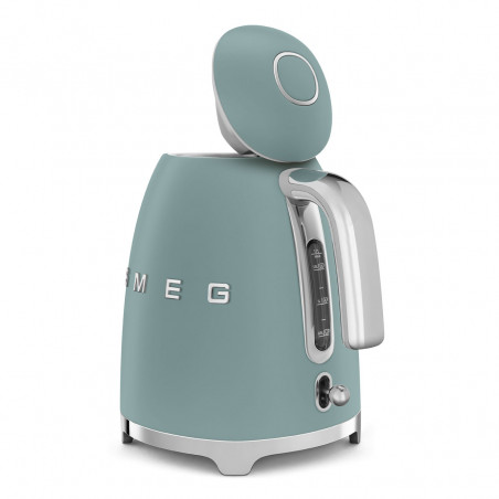 Електрическа кана SMEG KLF03EGMEU, 2400 W, 1.7 л, 360° основа, Матово покритие, Изумрудено зелено