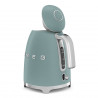 Електрическа кана SMEG KLF03EGMEU, 2400 W, 1.7 л, 360° основа, Матово покритие, Изумрудено зелено