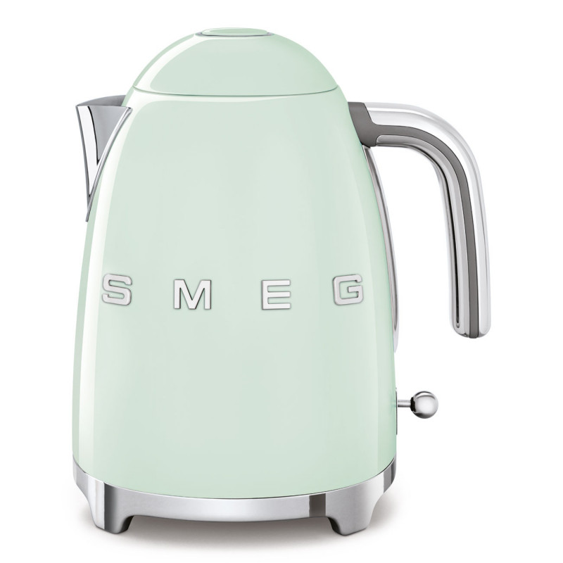 Електрическа кана SMEG KLF03PGEU, 2400 W, 1.7 л, 360° основа, Гланцово покритие, Пастелно зелен