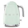 Електрическа кана SMEG KLF03PGEU, 2400 W, 1.7 л, 360° основа, Гланцово покритие, Пастелно зелен