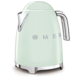 Електрическа кана SMEG KLF03PGEU, 2400 W, 1.7 л, 360° основа, Гланцово покритие, Пастелно зелен