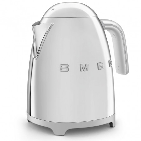 Електрическа кана SMEG KLF03SSEU, 2400 W, 1.7 л, 360° основа, Гланцово покритие, Инокс