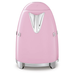 Електрическа кана SMEG KLF03PKEU, 2400 W, 1.7 л, 360° основа, Гланцово покритие, Розов