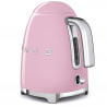 Електрическа кана SMEG KLF03PKEU, 2400 W, 1.7 л, 360° основа, Гланцово покритие, Розов