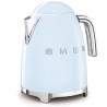 Електрическа кана SMEG KLF03PBEU, 2400 W, 1.7 л, 360° основа, Гланцово покритие, Пастелно син