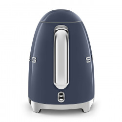 Електрическа кана SMEG KLF03NBEU, 2400 W, 1.7 л, 360° основа, Гланцово покритие, Морско синьо