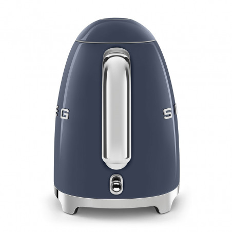 Електрическа кана SMEG KLF03NBEU, 2400 W, 1.7 л, 360° основа, Гланцово покритие, Морско синьо