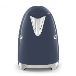 Електрическа кана SMEG KLF03NBEU, 2400 W, 1.7 л, 360° основа, Гланцово покритие, Морско синьо