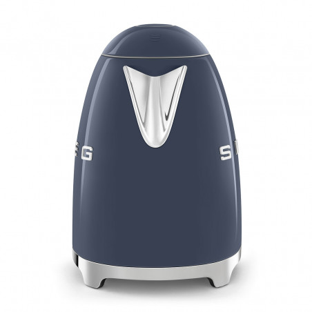 Електрическа кана SMEG KLF03NBEU, 2400 W, 1.7 л, 360° основа, Гланцово покритие, Морско синьо