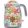 Електрическа кана SMEG Dolce & Gabbana KLF03DGEU, 2400 W, 1.7 л, 360° основа, Гланцово покритие, Многоцветен