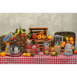 Електрическа кана SMEG Dolce & Gabbana KLF03DGEU, 2400 W, 1.7 л, 360° основа, Гланцово покритие, Многоцветен