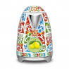 Електрическа кана SMEG Dolce & Gabbana KLF03DGEU, 2400 W, 1.7 л, 360° основа, Гланцово покритие, Многоцветен