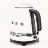 Електрическа кана SMEG Porsche KLF03PCWEU, 2400 W, 1.7 л, 360° основа, Гланцово покритие, Бял