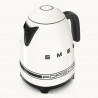 Електрическа кана SMEG Porsche KLF03PCWEU, 2400 W, 1.7 л, 360° основа, Гланцово покритие, Бял