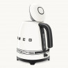 Електрическа кана SMEG Porsche KLF03PCWEU, 2400 W, 1.7 л, 360° основа, Гланцово покритие, Бял