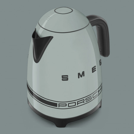 Електрическа кана SMEG Porsche KLF03PSGEU, 2400 W, 1.7 л, 360° основа, Гланцово покритие, Зелен