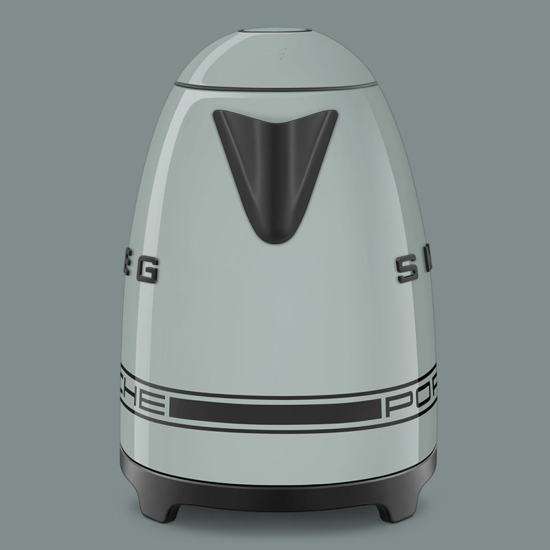 Електрическа кана SMEG Porsche KLF03PSGEU, 2400 W, 1.7 л, 360° основа, Гланцово покритие, Зелен
