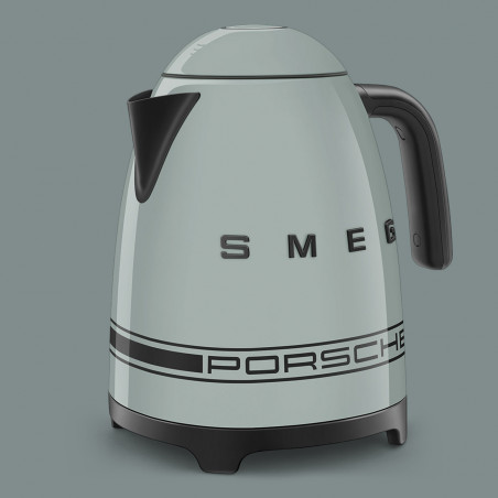 Електрическа кана SMEG Porsche KLF03PSGEU, 2400 W, 1.7 л, 360° основа, Гланцово покритие, Зелен