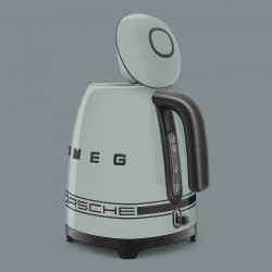 Електрическа кана SMEG Porsche KLF03PSGEU, 2400 W, 1.7 л, 360° основа, Гланцово покритие, Зелен