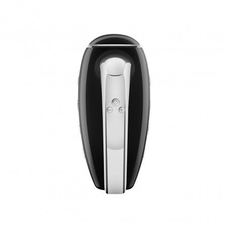 Ръчен миксер SMEG 50's Style HMF01BLEU, 250W, 9 скорости, Турбо, Скрит LED дисплей, Таймер, Аксесоари, Черен
