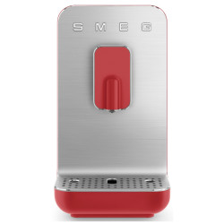 Еспресо машина SMEG Collezione BCC01RDMEU, 1350 W, 19 bar, 1.4 л, 8 функции, Вградена мелачка, Червен