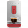 Еспресо машина SMEG Collezione BCC01RDMEU, 1350 W, 19 bar, 1.4 л, 8 функции, Вградена мелачка, Червен