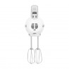 Ръчен миксер SMEG 50's Style HMF01WHEU, 250W, 9 скорости, Турбо, Скрит LED дисплей, Таймер, Аксесоари, Бял