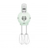 Ръчен миксер SMEG 50's Style HMF01PGEU, 250W, 9 скорости, Турбо, Скрит LED дисплей, Таймер, Аксесоари, Зелен